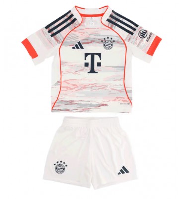 Bayern Munich Segunda Equipación Niños 2025-26 Manga Corta (+ Pantalones cortos)